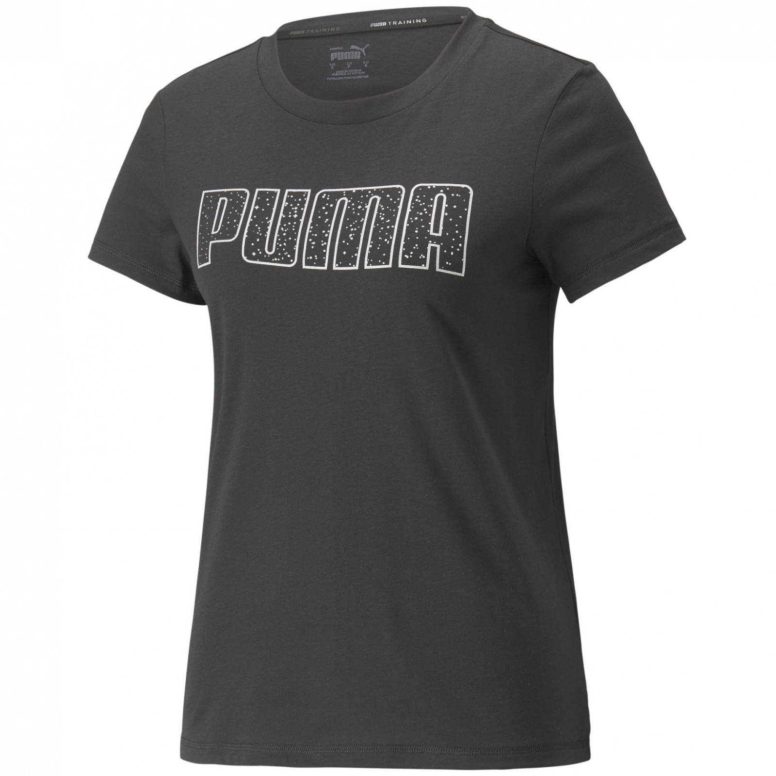 Koszulka damska Puma Stardust Crystalline Short Sleeve Tee Rozmiar: S / Kolor: czarny
