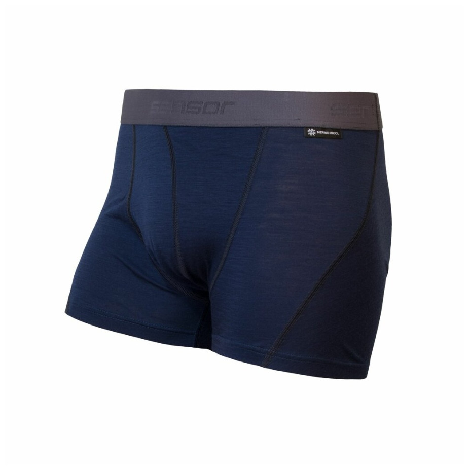 Spodenki męskie Sensor Merino Active Deep Blue Rozmiar: XL / Kolor: niebieski