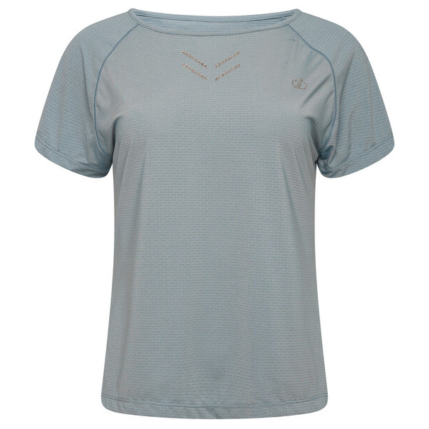 Koszulka damska Dare 2b Cyrstallize Tee Rozmiar: XS / Kolor: niebieski/szary