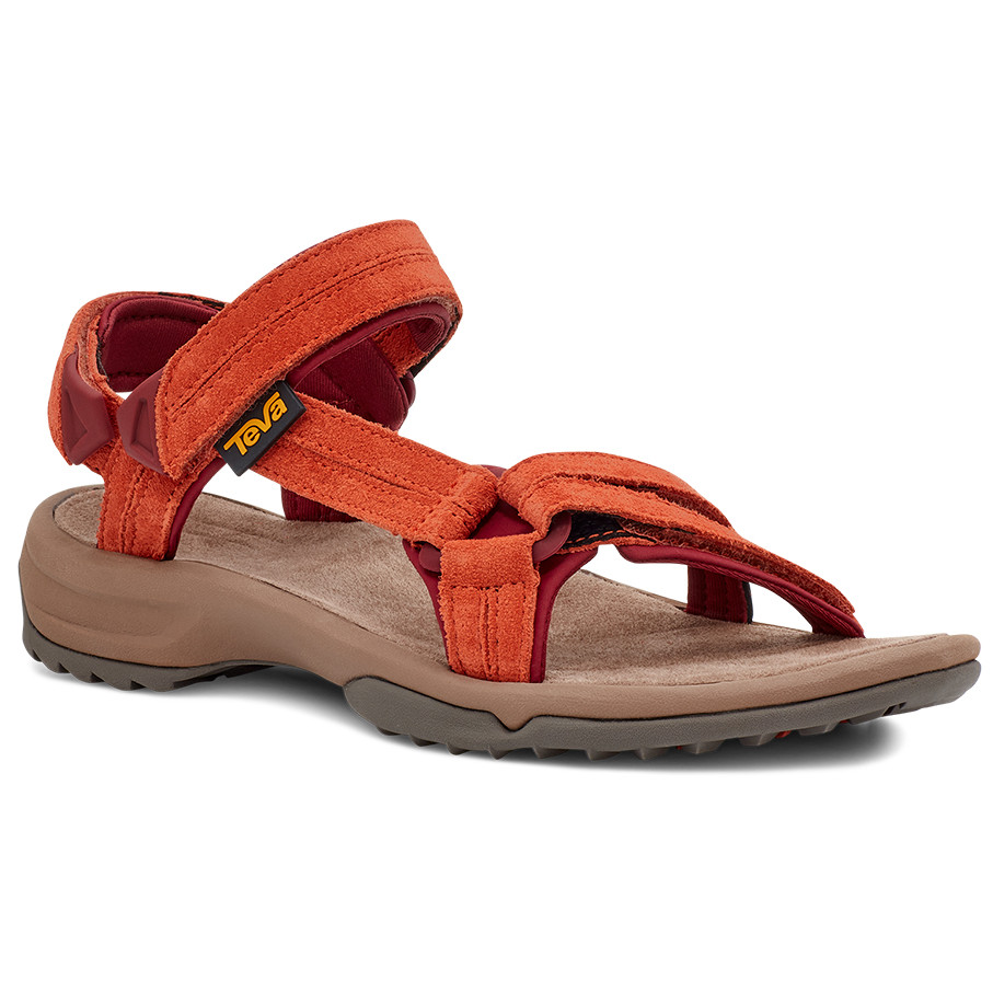 Sandały damskie Teva W'S Terra Fi Lite Suede Rozmiar butów (UE): 36,5 / Kolor: ceglasty