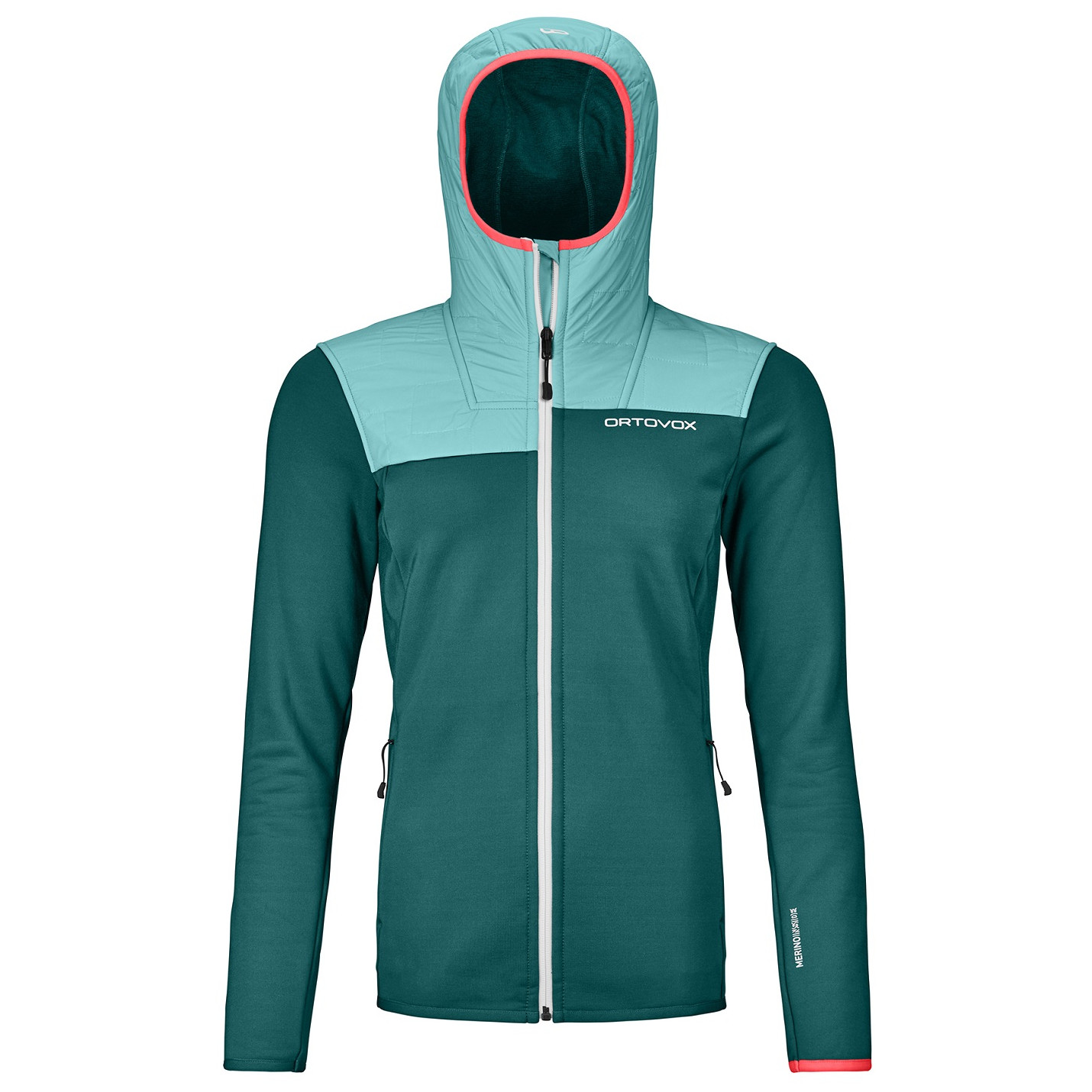 Bluza damska Ortovox Fleece Plus Hoody W Rozmiar: S / Kolor: zielony