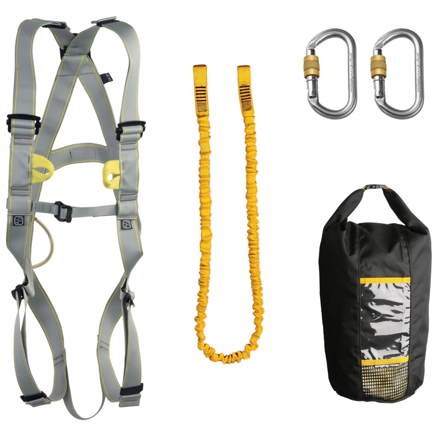 Uprząż Singing Rock M0022XX Rozmiar: S/M/L / Kolor: szary