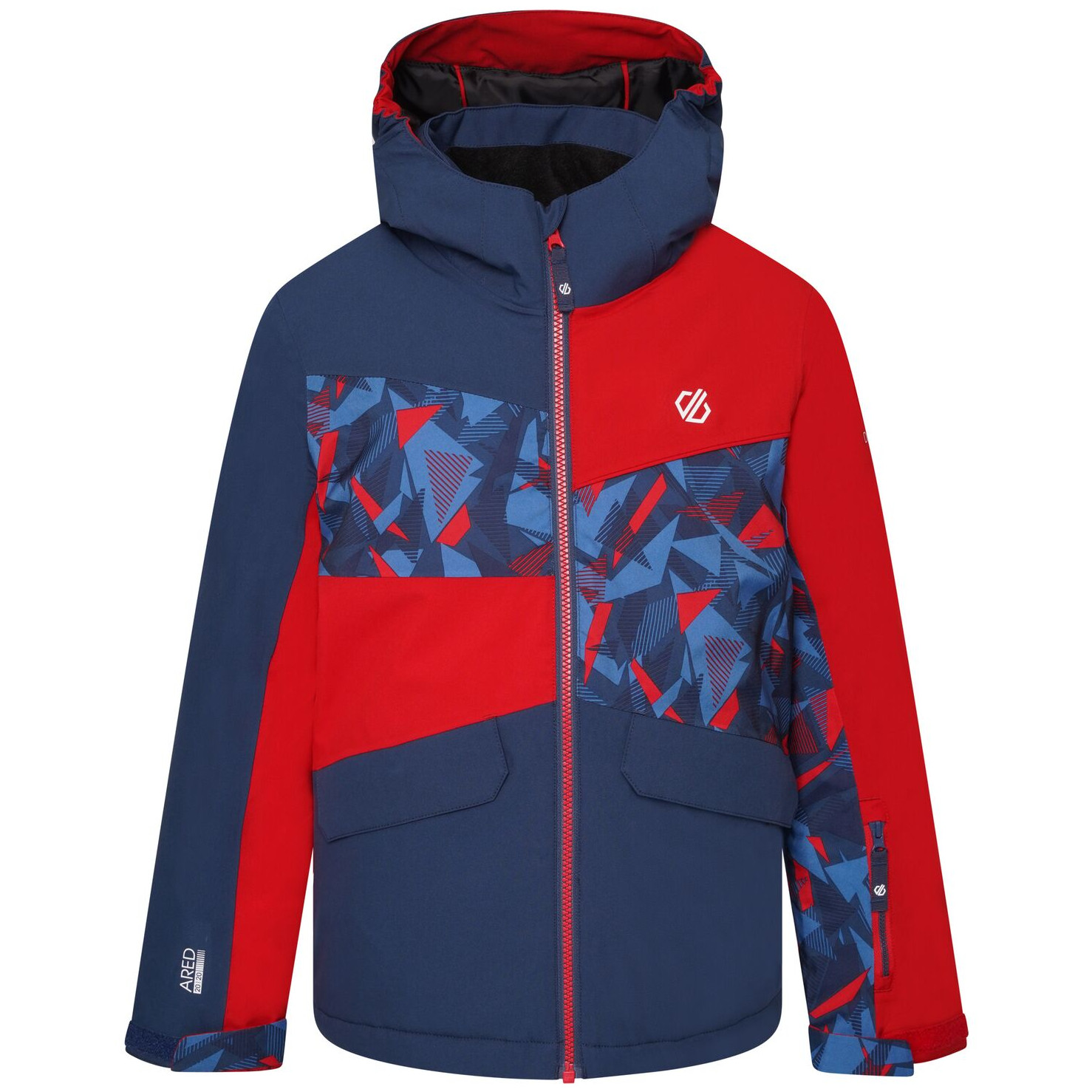 Dziecięca kurtka zimowa Dare 2b Glee II Jacket Rozmiar dziecięcy: 86 / Kolor: niebieski/czerwony