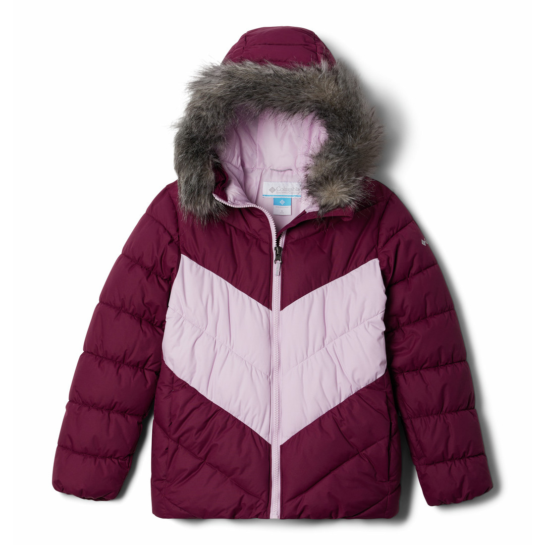 Kurtka zimowa dla dziewczynek Columbia Arctic Blast™ Jacket Rozmiar dziecięcy: M / Kolor: różowy