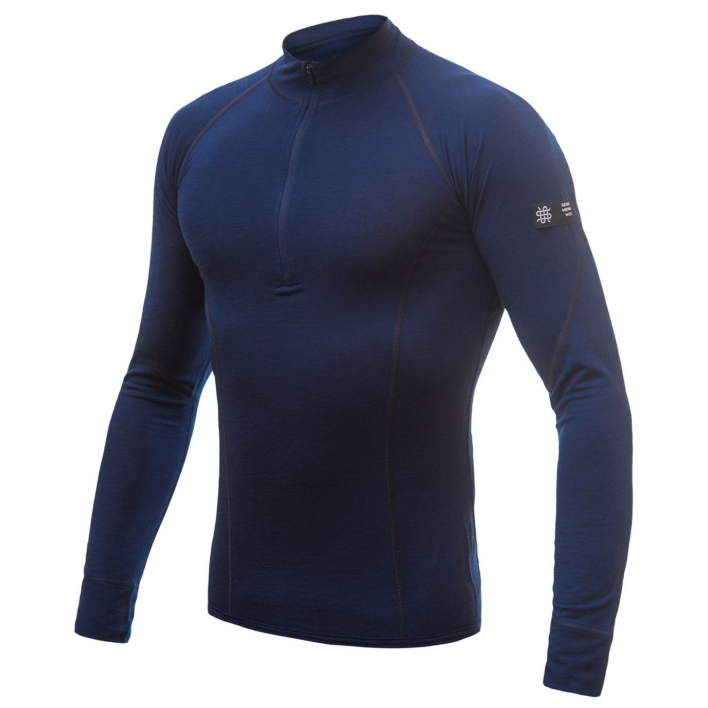 Męska koszulka Sensor Merino Active dl.rukáv Rozmiar: XL / Kolor: ciemnoniebieski