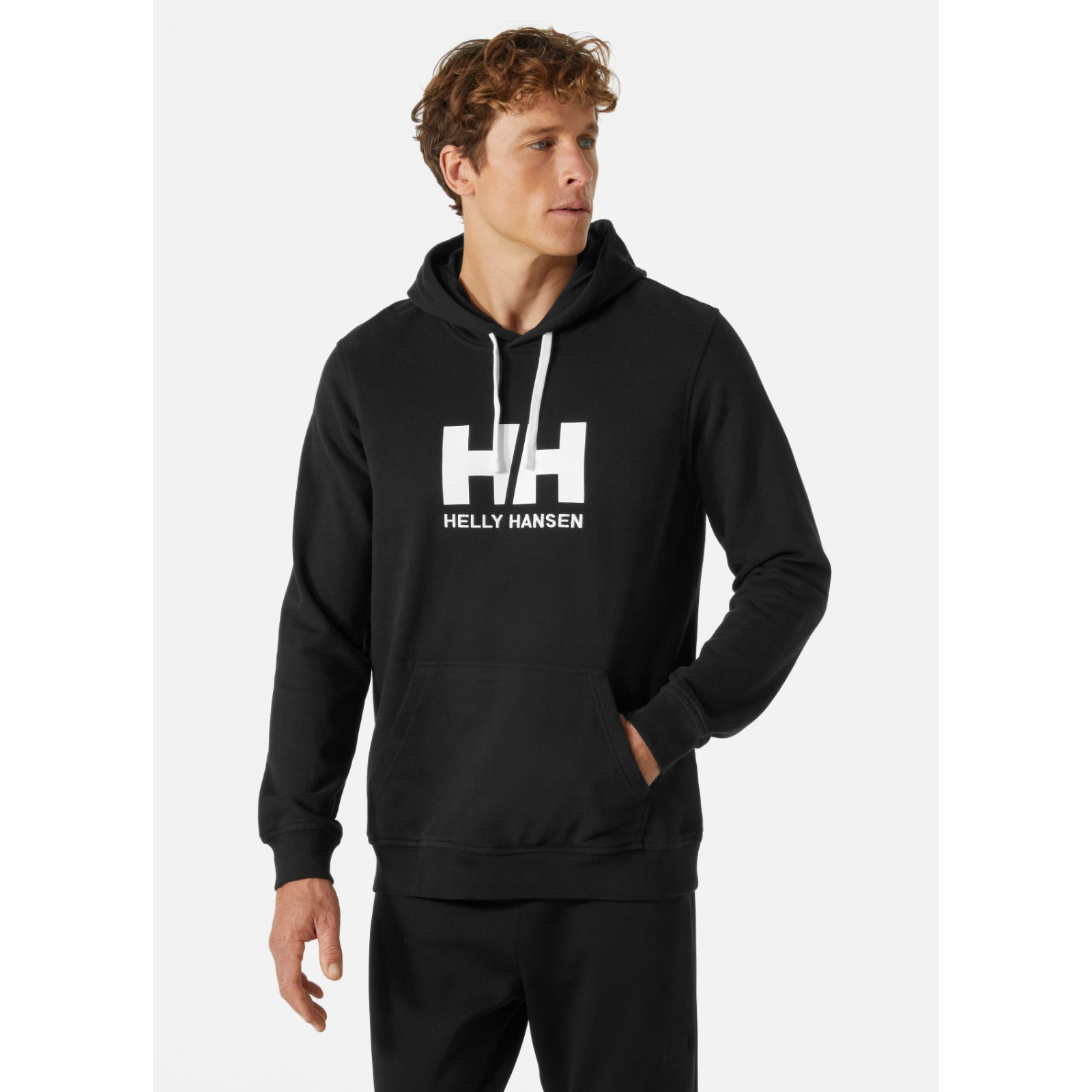 Męska bluza Helly Hansen Hh Logo Hoodie Rozmiar: L / Kolor: czarny