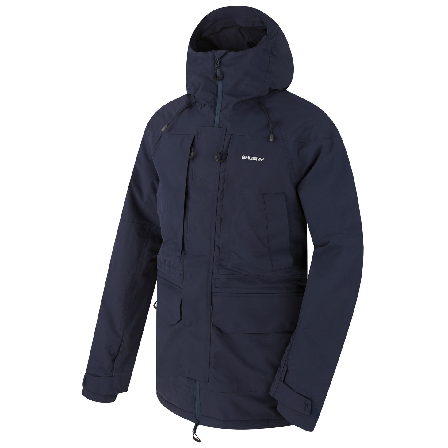 Męski płaszcz Husky Nigalo M Rozmiar: XL / Kolor: niebieski