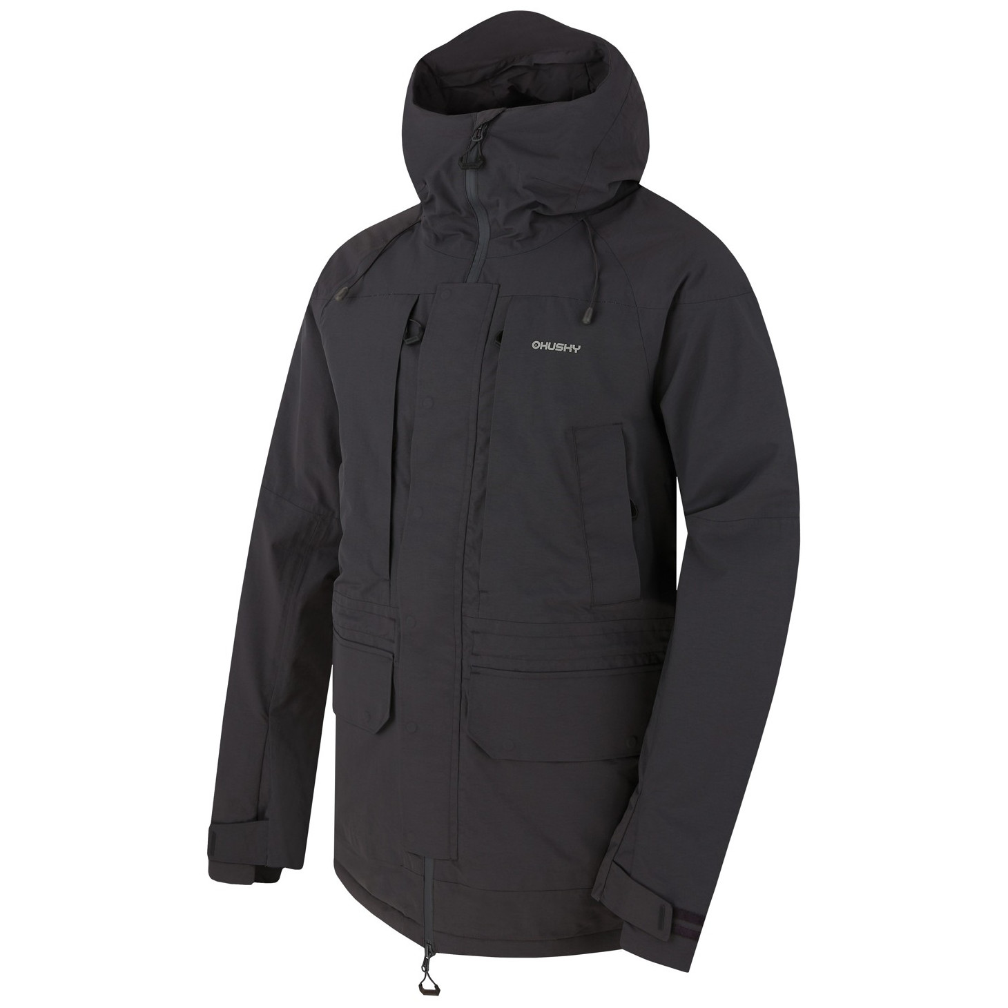 Męski płaszcz Husky Nigalo M Rozmiar: XL / Kolor: szary