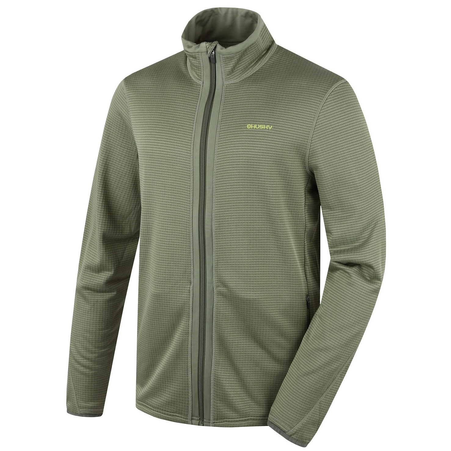 Męska bluza Husky Artic Zip M Rozmiar: L / Kolor: ciemnozielony