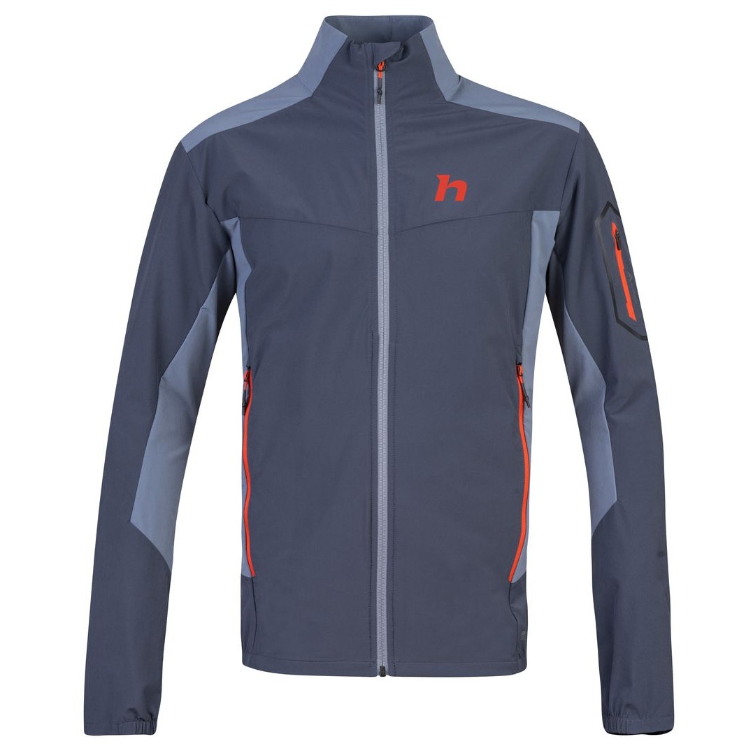 Męska kurtka softshellowa Hannah Seumas II Rozmiar: M / Kolor: szary/niebieski