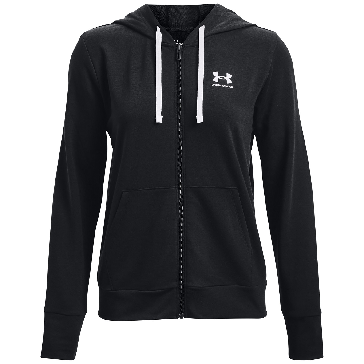 Bluza damska Under Armour Rival Terry FZ Hoodie Rozmiar: S / Kolor: czarny