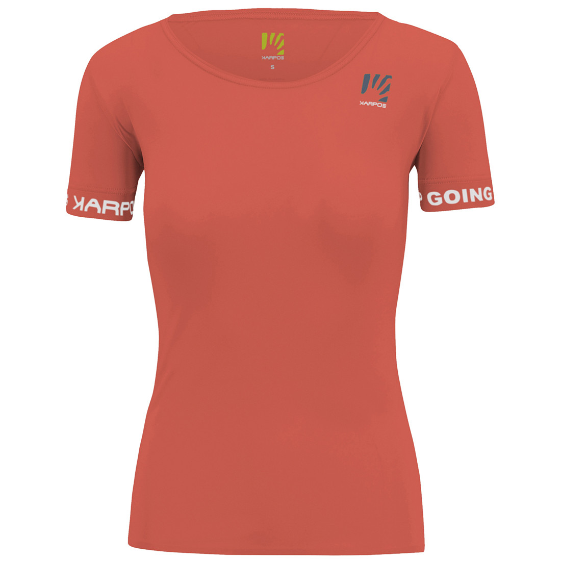 Koszulka damska Karpos Easyfrizz W T-Shirt Rozmiar: L / Kolor: czerwony