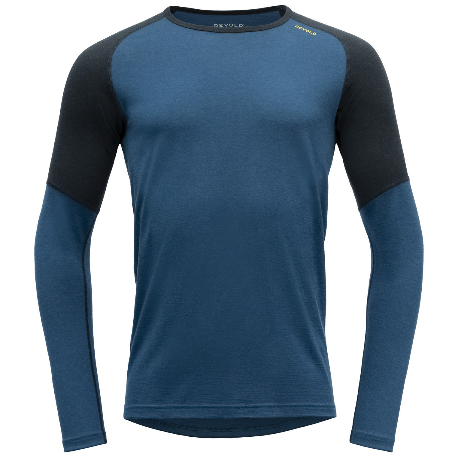 Męska koszulka Devold Jakta Merino 200 Shirt Rozmiar: XL / Kolor: niebieski