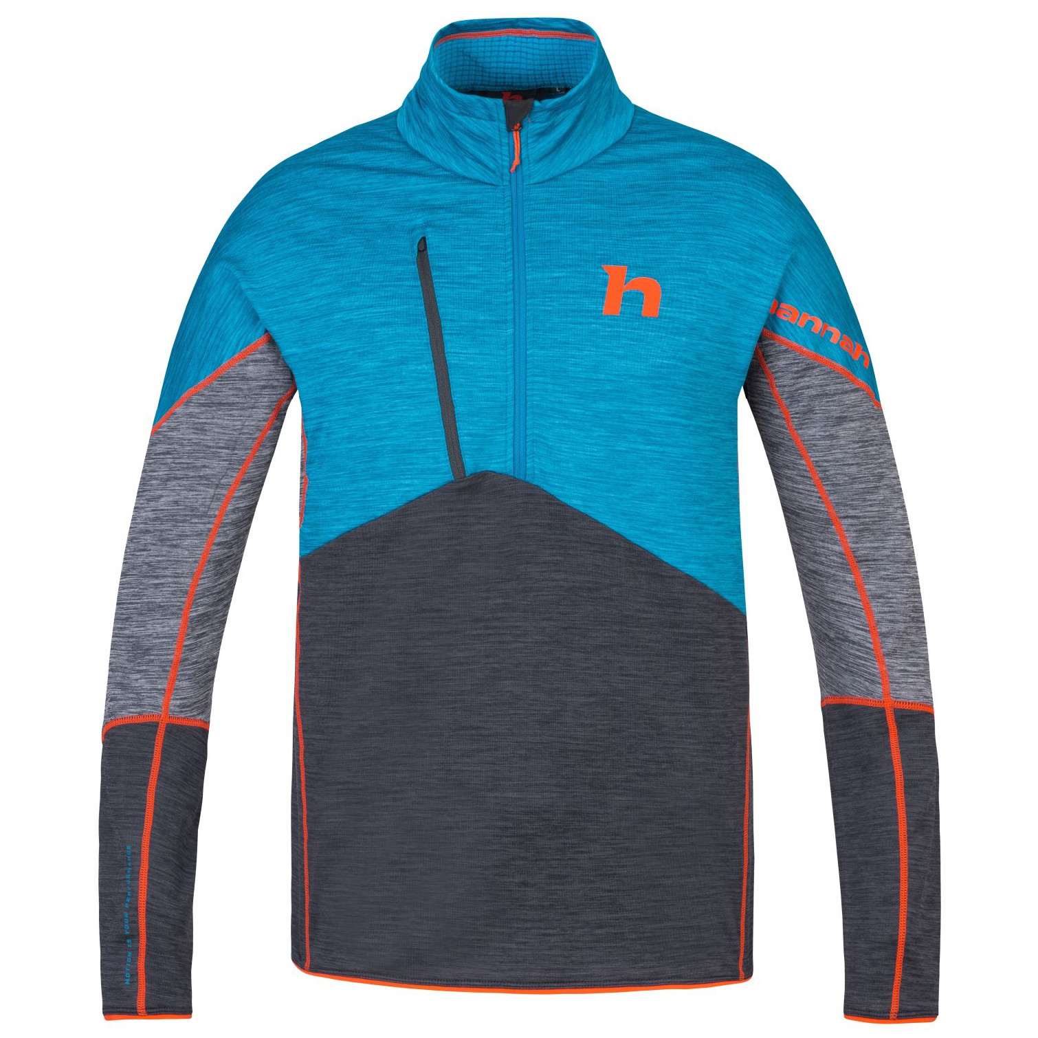 Bluza męska Hannah Niro Hz Rozmiar: XL / Kolor: niebieski/szary