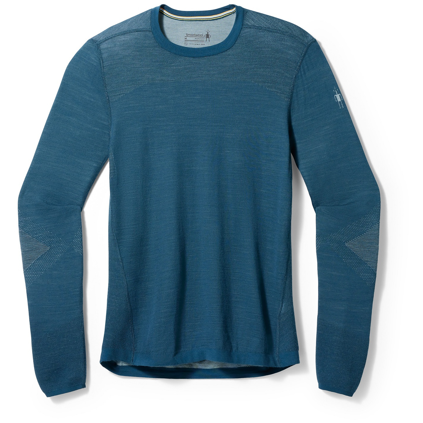 Męska koszulka Smartwool M Intraknit Thermal Merino Bl Crew Rozmiar: XL / Kolor: niebieski
