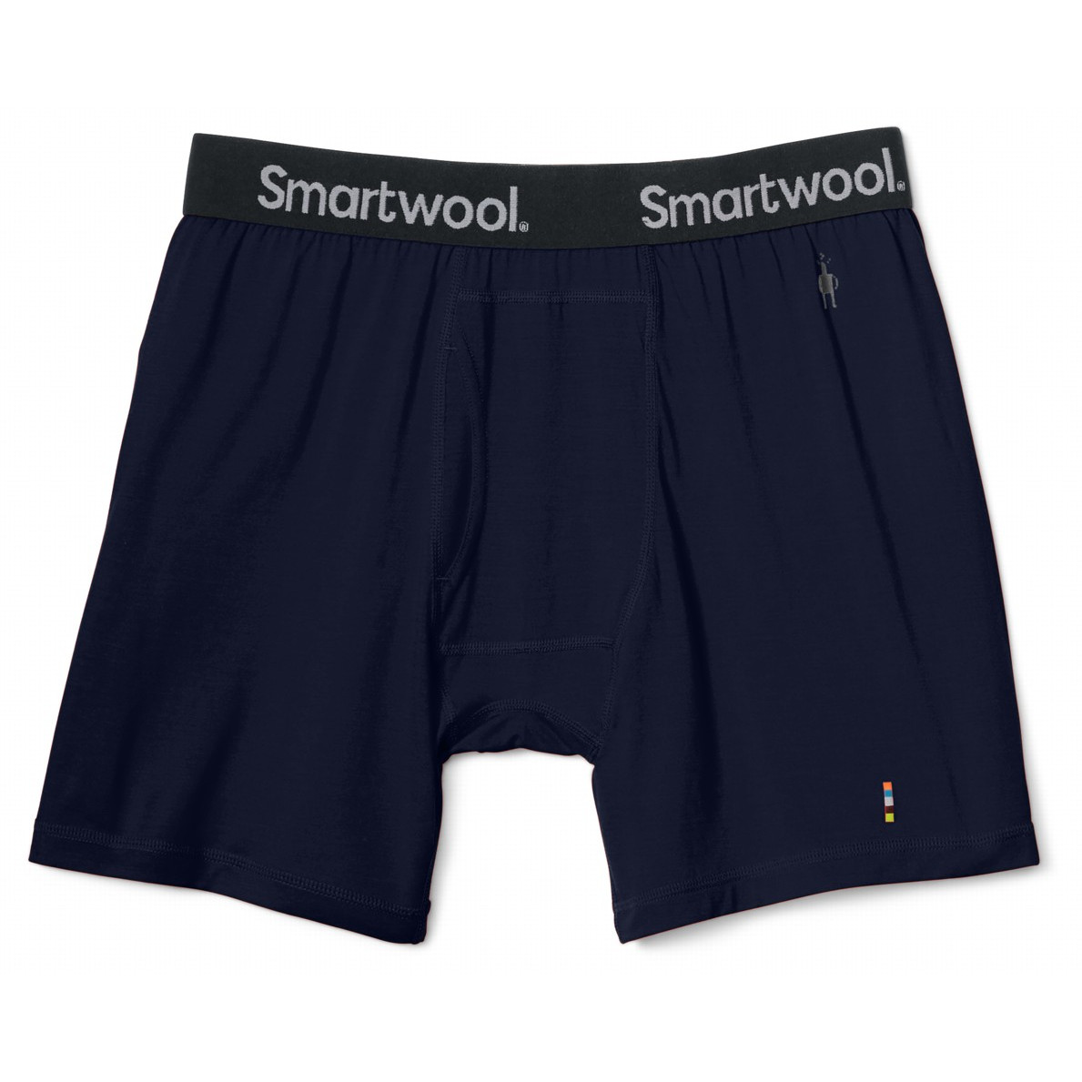 Męskie bokserki Smartwool M Merino Boxer Brief Boxed Rozmiar: XL / Kolor: ciemnoniebieski
