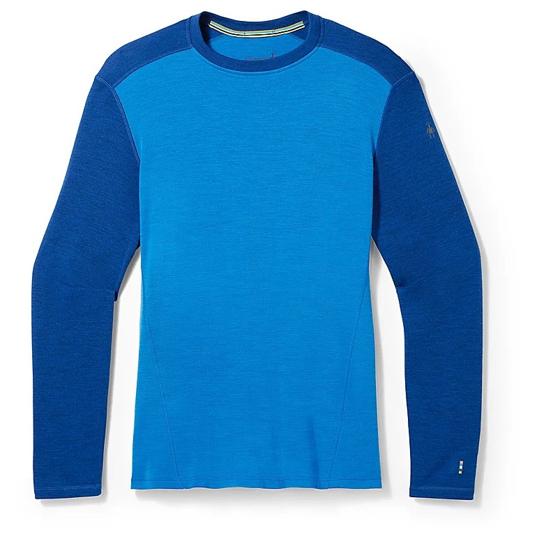 Męska koszulka Smartwool M Classic Thermal Merino Base Layer Crew Boxed Rozmiar: L / Kolor: niebieski