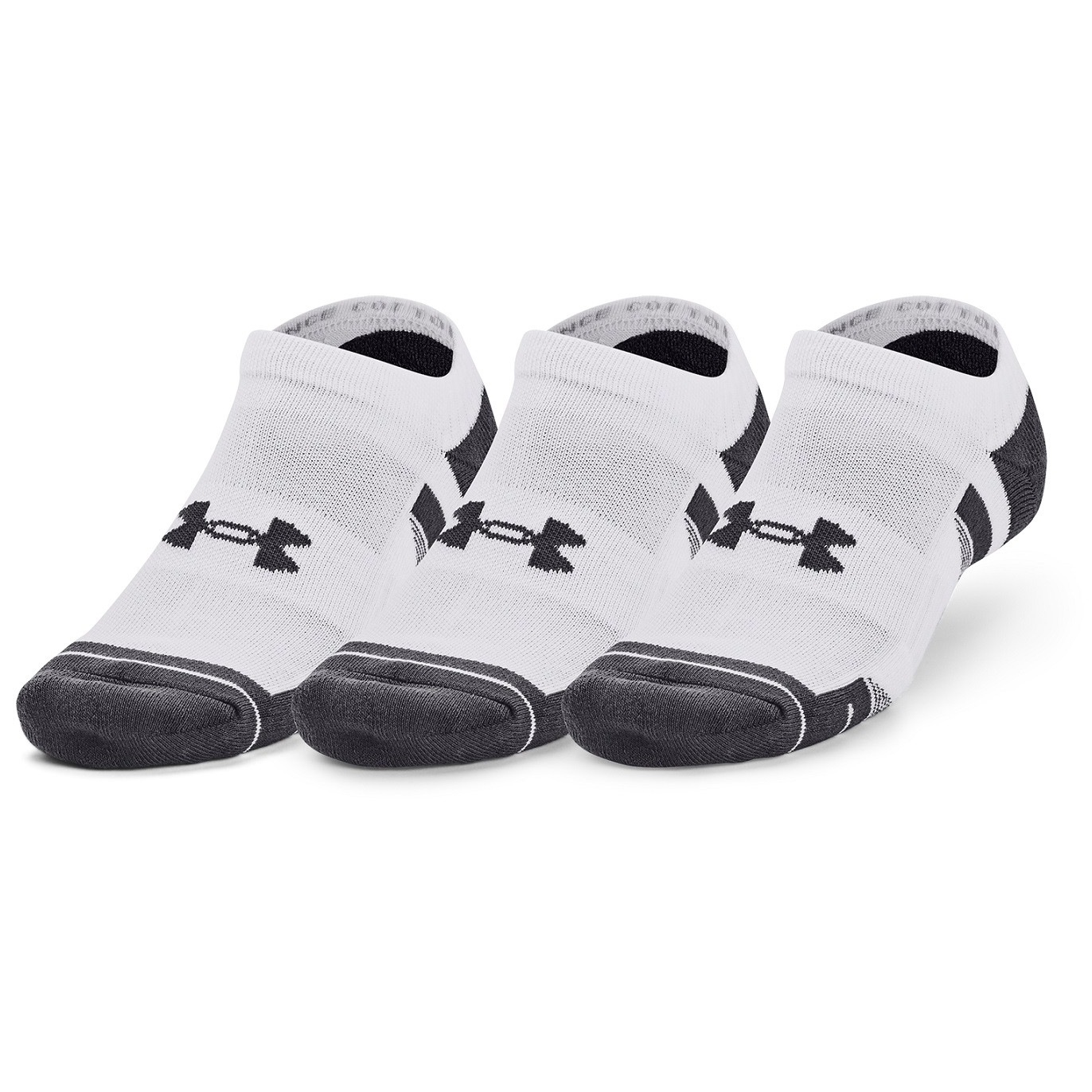 Zestaw skarpetek Under Armour Performance Cotton 3pk NS Rozmiar skarpet: 40-42 / Kolor: biały