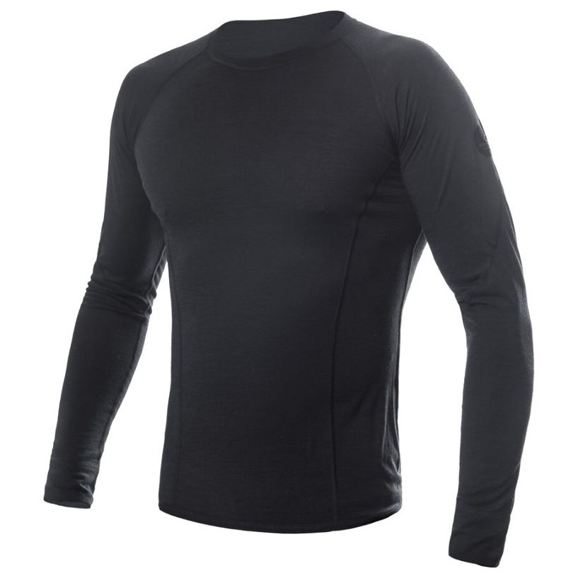 Męska koszulka Sensor Merino Air Rozmiar: L / Kolor: czarny