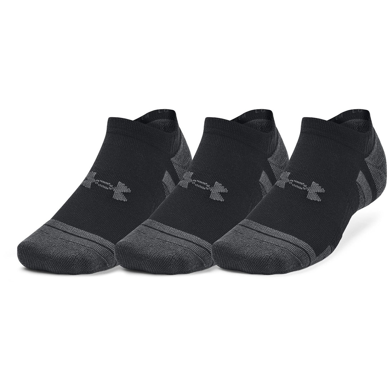 Zestaw skarpetek Under Armour Performance Tech 3pk NS Rozmiar skarpet: 47,5 - 50,5 / Kolor: czarny