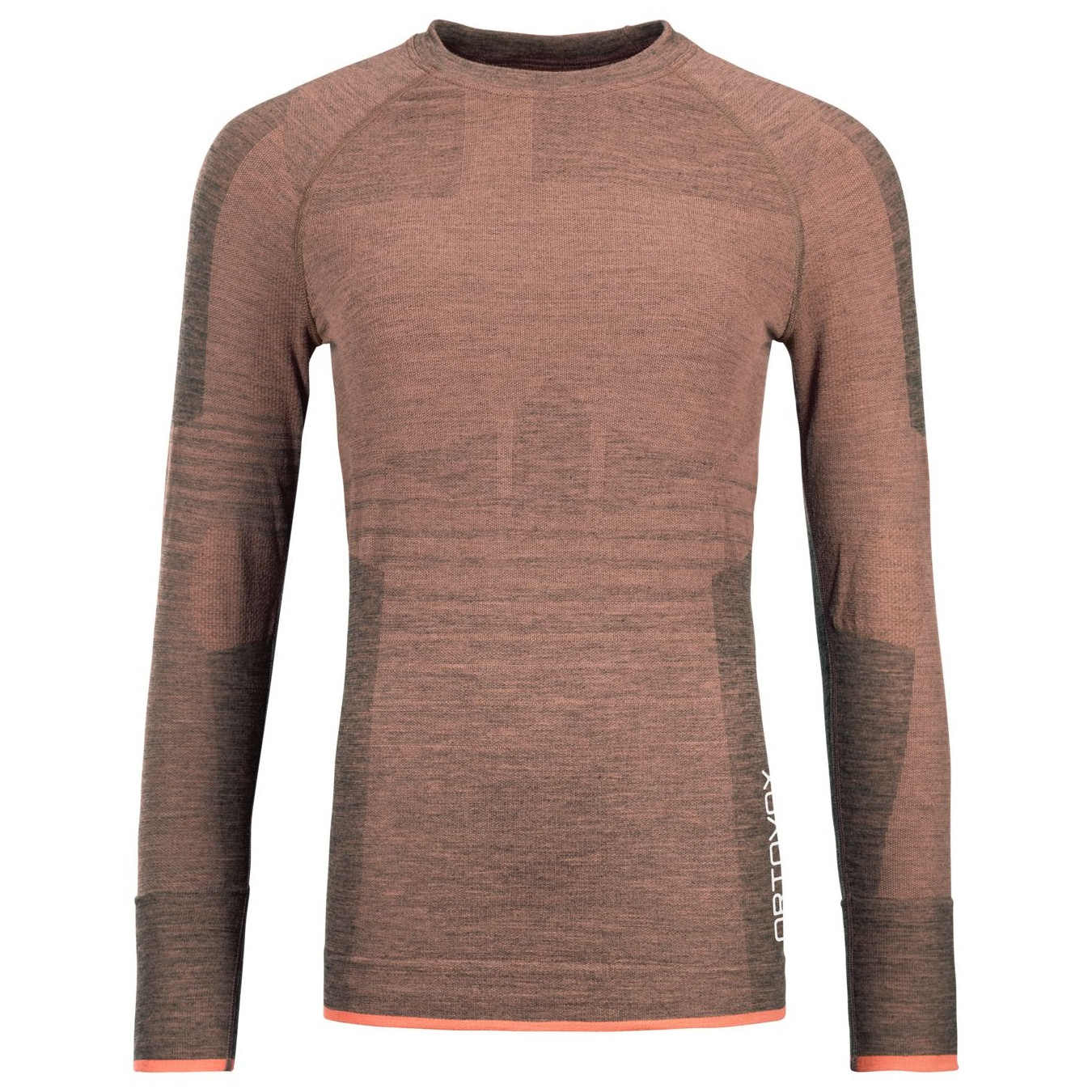 Koszulka damska Ortovox 230 Competition Long Sleeve W Rozmiar: S / Kolor: pomarańczowy