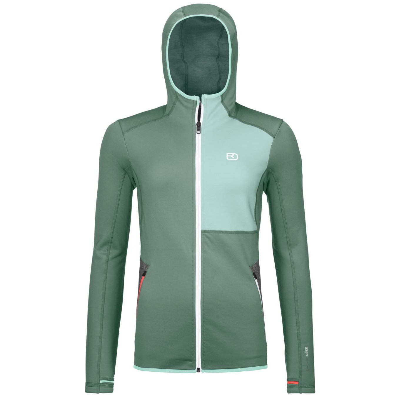 Bluza damska Ortovox Fleece Hoody W Rozmiar: L / Kolor: szary