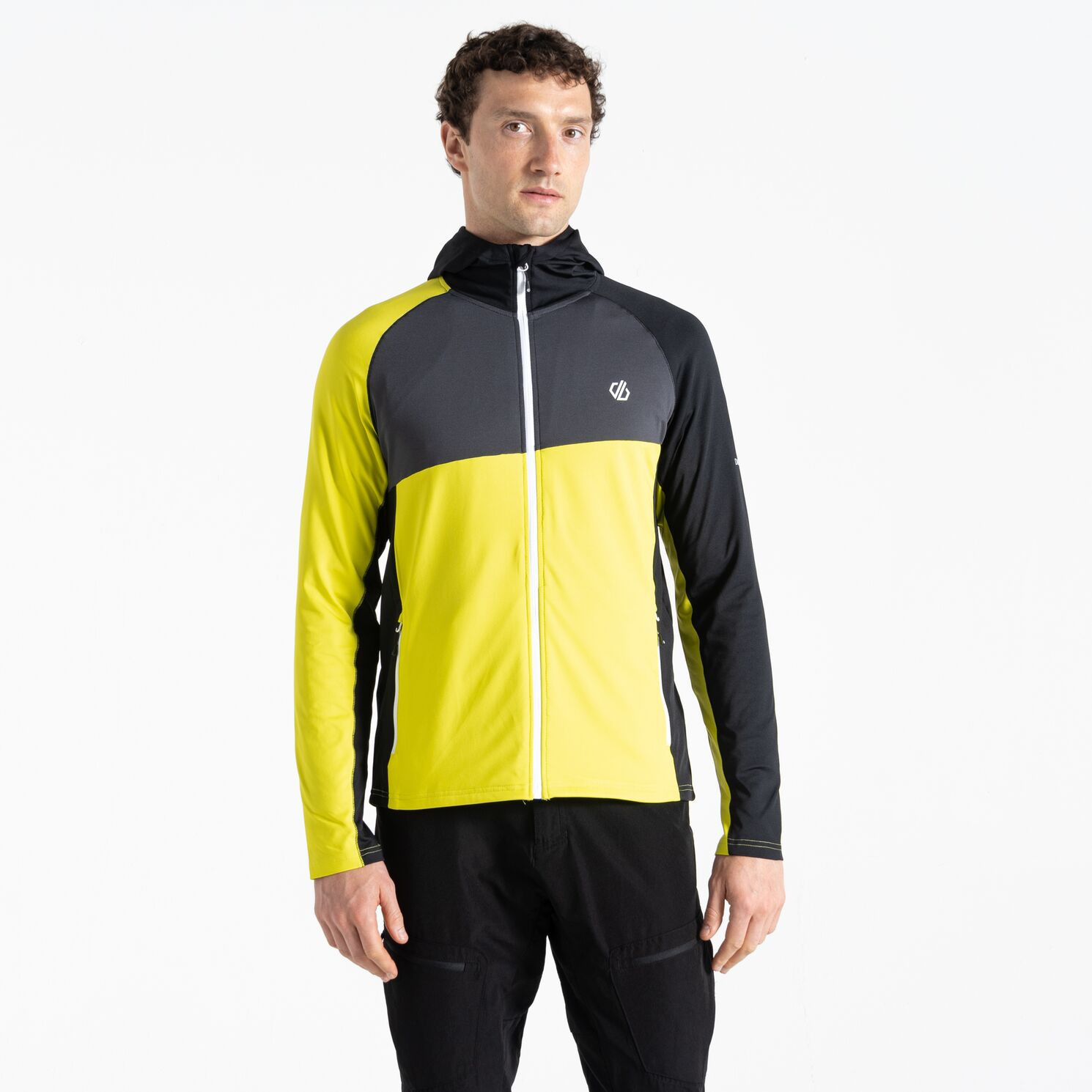 Męska bluza Dare 2b Touring Stretch Rozmiar: S / Kolor: żółty/czarny