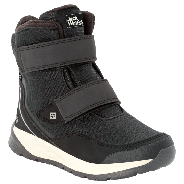 Dziecięce buty zimowe Jack Wolfskin Polar Bear Texapore High Vc K Rozmiar butów (UE): 33 / Kolor: czarny