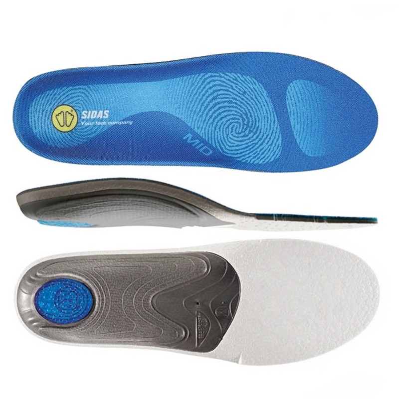 Wkładki do butów Sidas 3Feet Comfort Mid Arch Rozmiar butów (UE): 42-43
