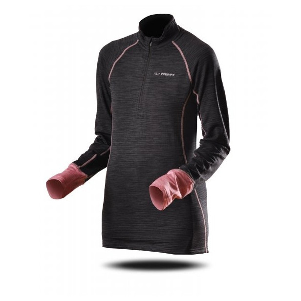 Bluza damska Trimm Clinic Lady Rozmiar: S / Kolor: szary/różówy