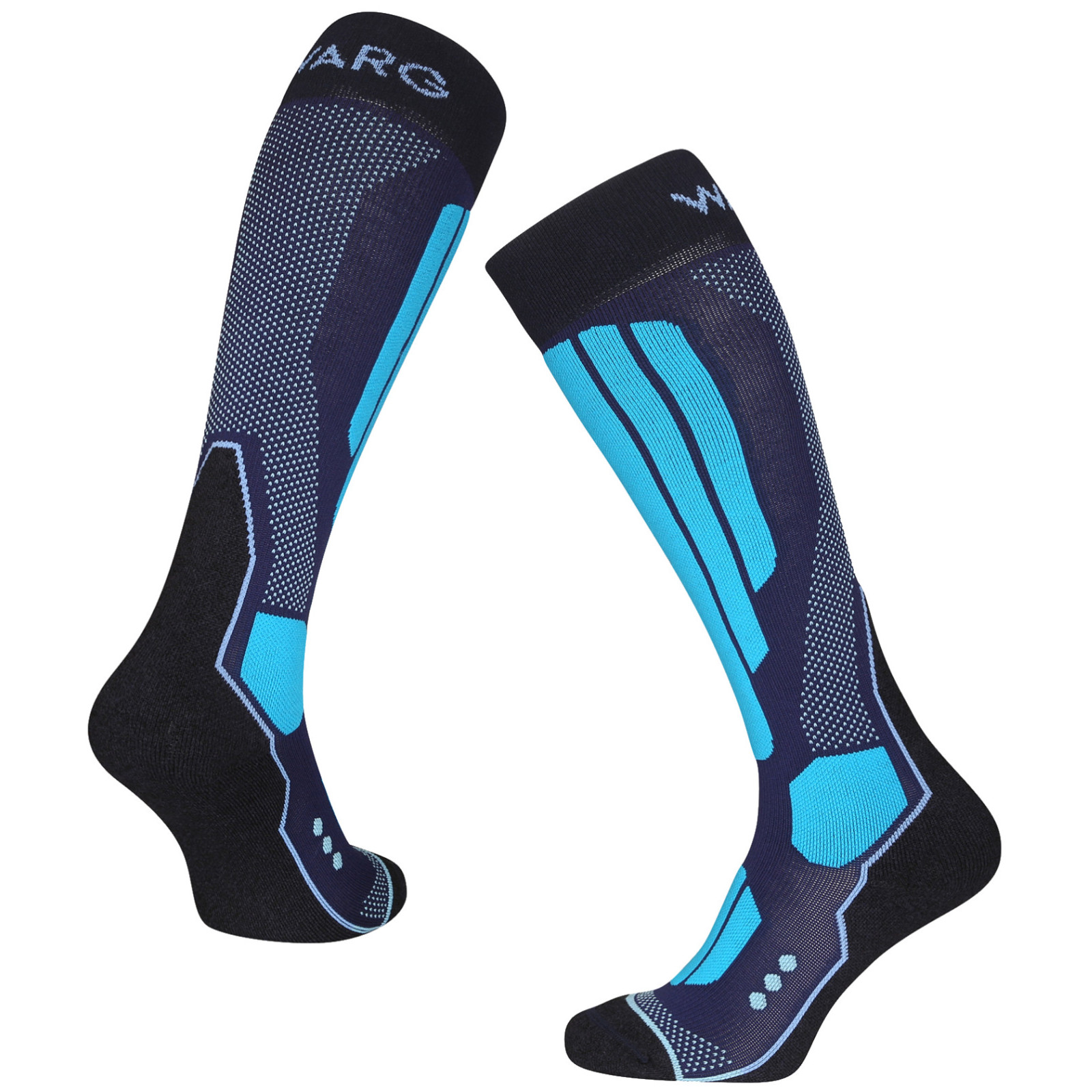 Podkolanówki Warg Merino Ski Rozmiar skarpet: 39-42 / Kolor: niebieski