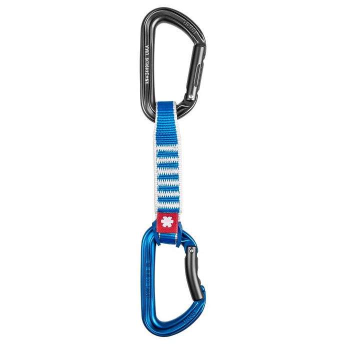 Zestaw ekspresów Ocún HAWK QD ZOOM PA 15/22 mm 12 cm 6-pack Kolor: jasnoniebieski