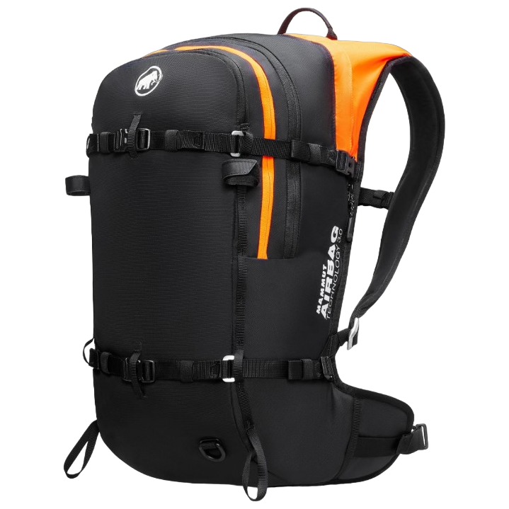 Plecak przeciwlawinowy Mammut Free 28 Removable Airbag 3.0 Kolor: czarny/pomarańczowy