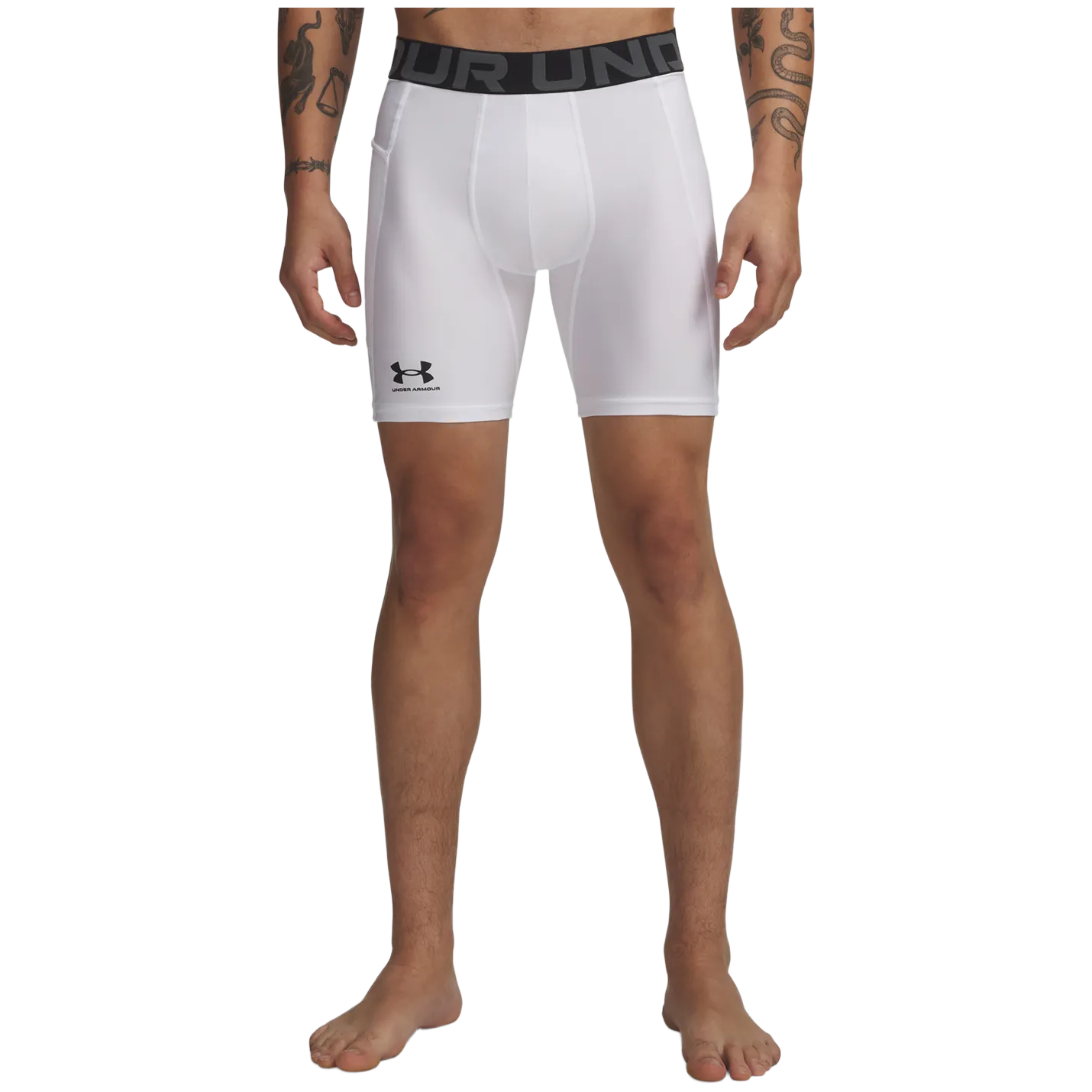 Męskie bokserki Under Armour HG Armour Shorts Rozmiar: XL / Kolor: biały/czarny