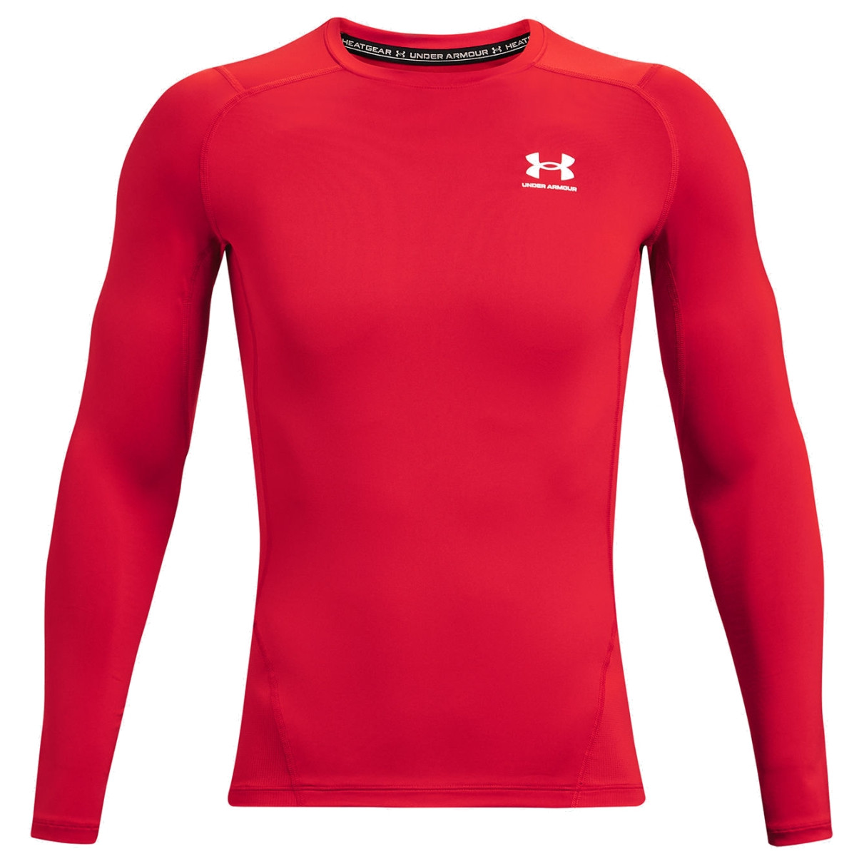 Męska koszulka Under Armour HG Armour Comp LS Rozmiar: M / Kolor: czerwony