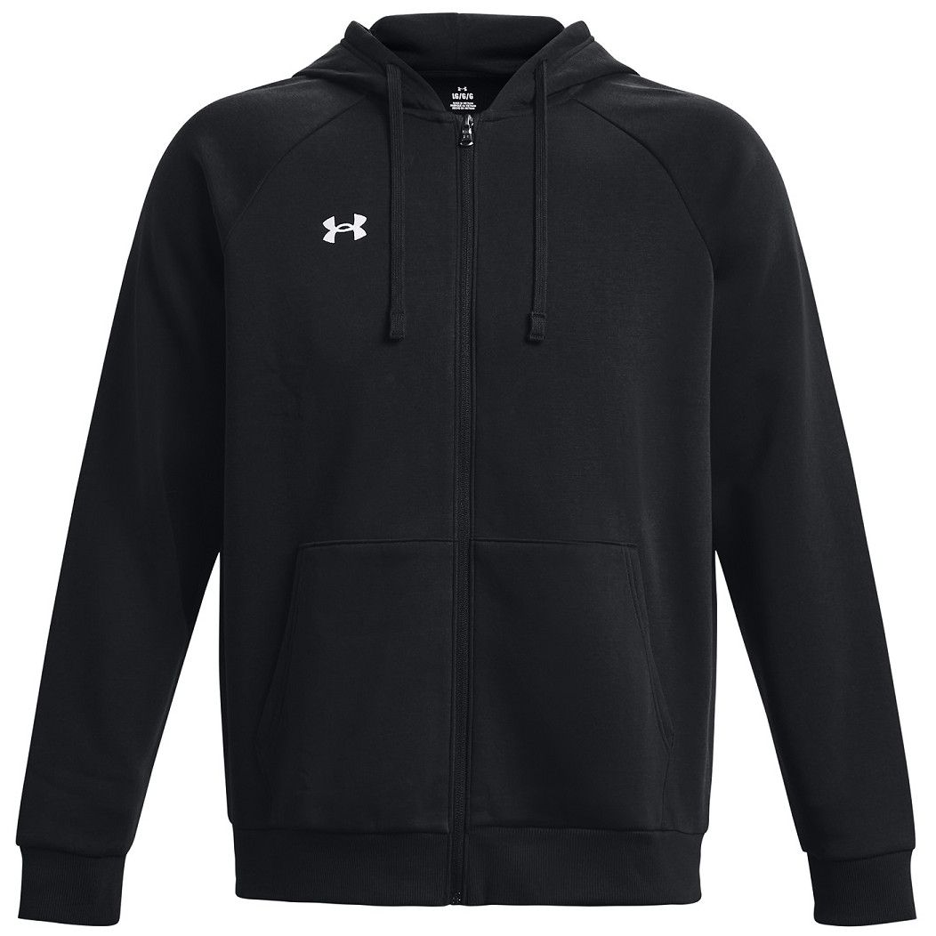Męska bluza Under Armour Rival Fleece FZ Hoodie Rozmiar: M / Kolor: czarny