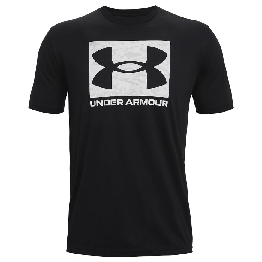 Koszulka męska Under Armour ABC Camo Boxed Logo SS Rozmiar: XXL / Kolor: czarny
