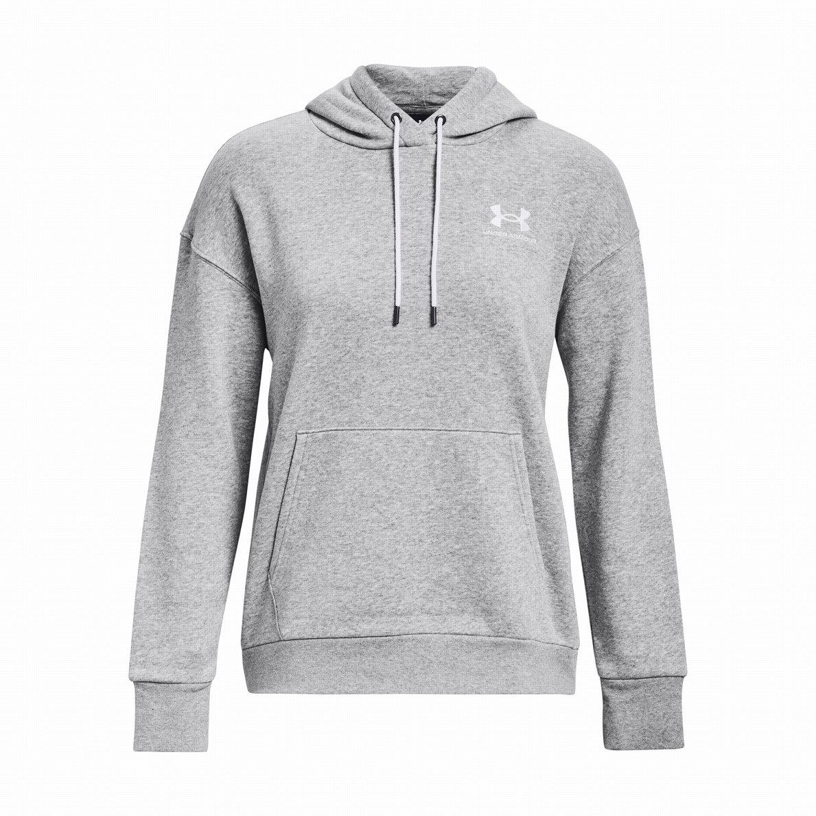 Bluza damska Under Armour Essential Fleece Hoodie Rozmiar: XS / Kolor: jasnoszary