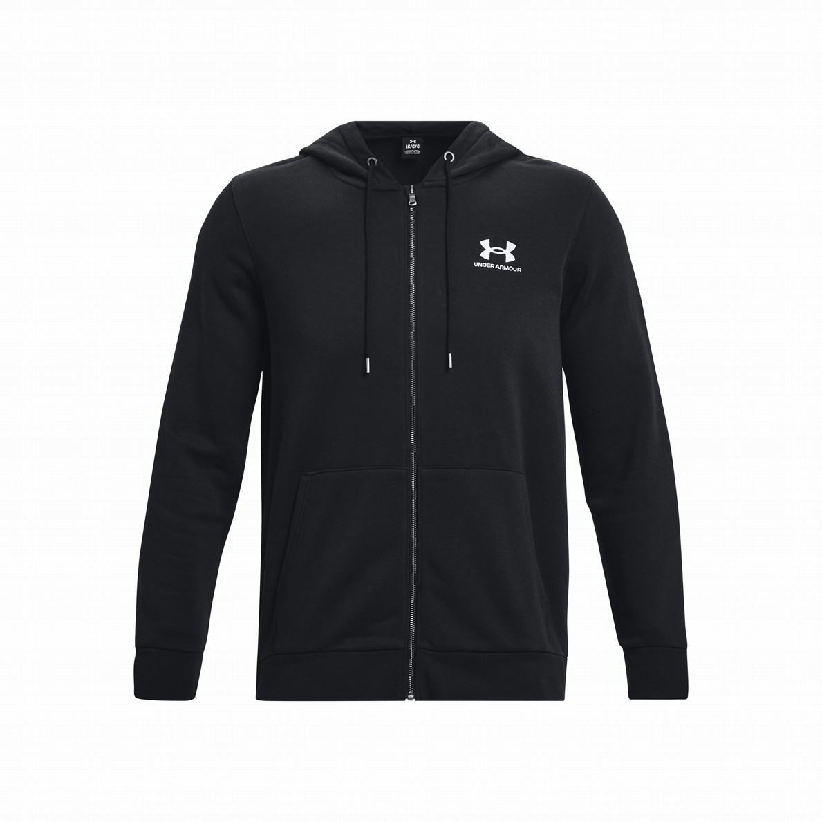 Męska bluza Under Armour Essential Fleece FZ Hood Rozmiar: XXL / Kolor: czarny