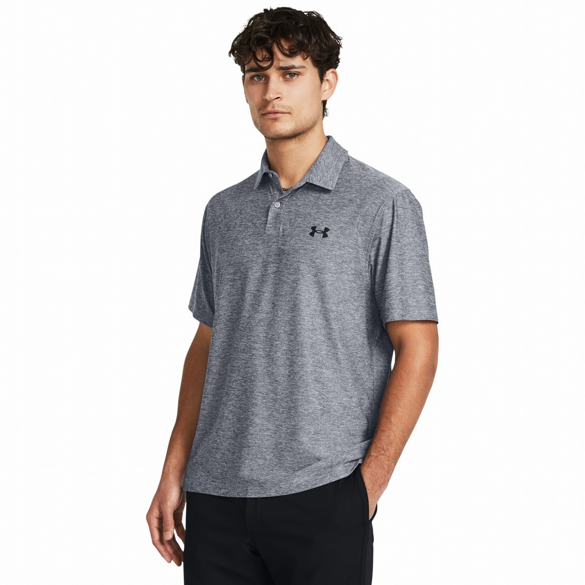 Męska koszulka Under Armour T2G Polo Rozmiar: L / Kolor: szary