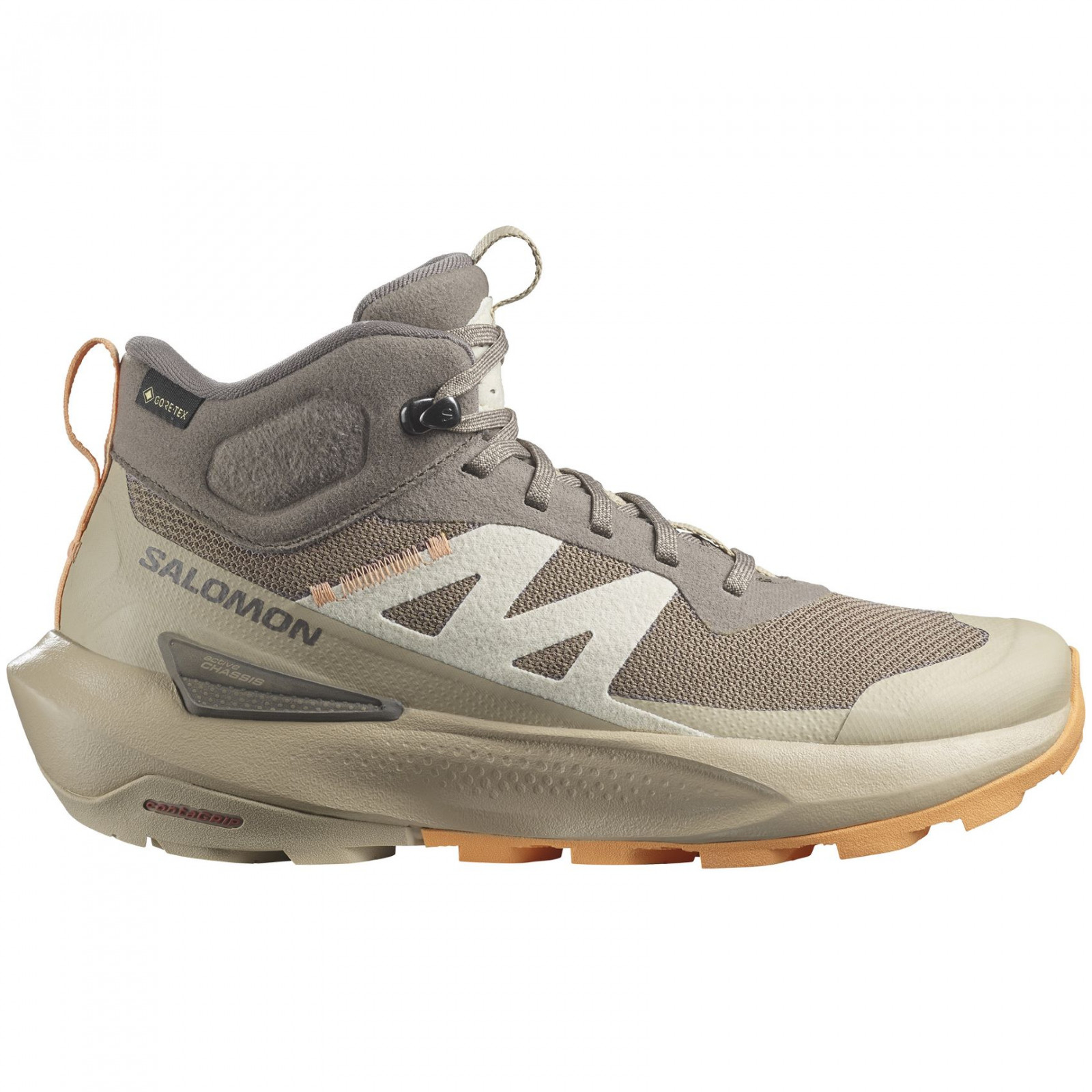 Damskie buty trekkingowe Salomon Elixir Activ Mid Gore-Tex Rozmiar butów (UE): 40 / Kolor: brązowy