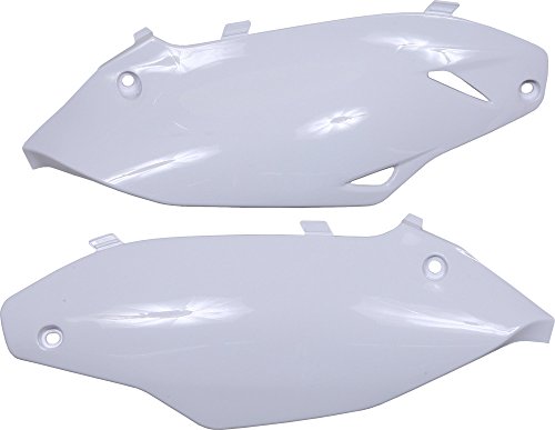 13 Kawasaki Kx250 F: Polisport Panele boczne (Biały)