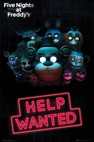 Galeria Plakatu, Five Nights at Freddys Help Wanted, 61x91,5 cm