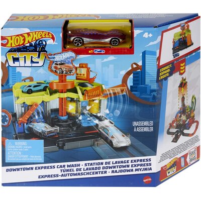 Mattel Hot Wheels City mały zestaw z autkiem HDR27 -