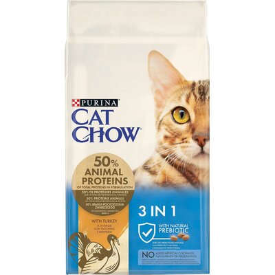 Purina Cat Chow Special Care 3in1 Turkey 15 kg