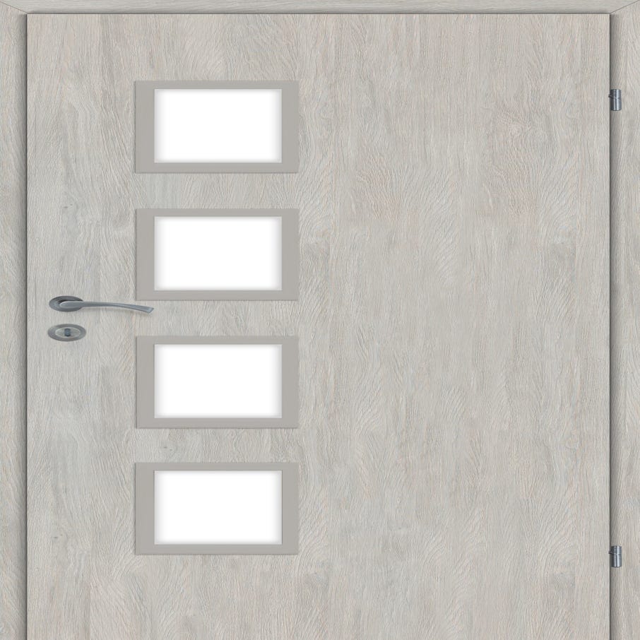 Drzwi wewnętrzne pokojowe Prato dąb szary 90 prawe Artens 5905996604360