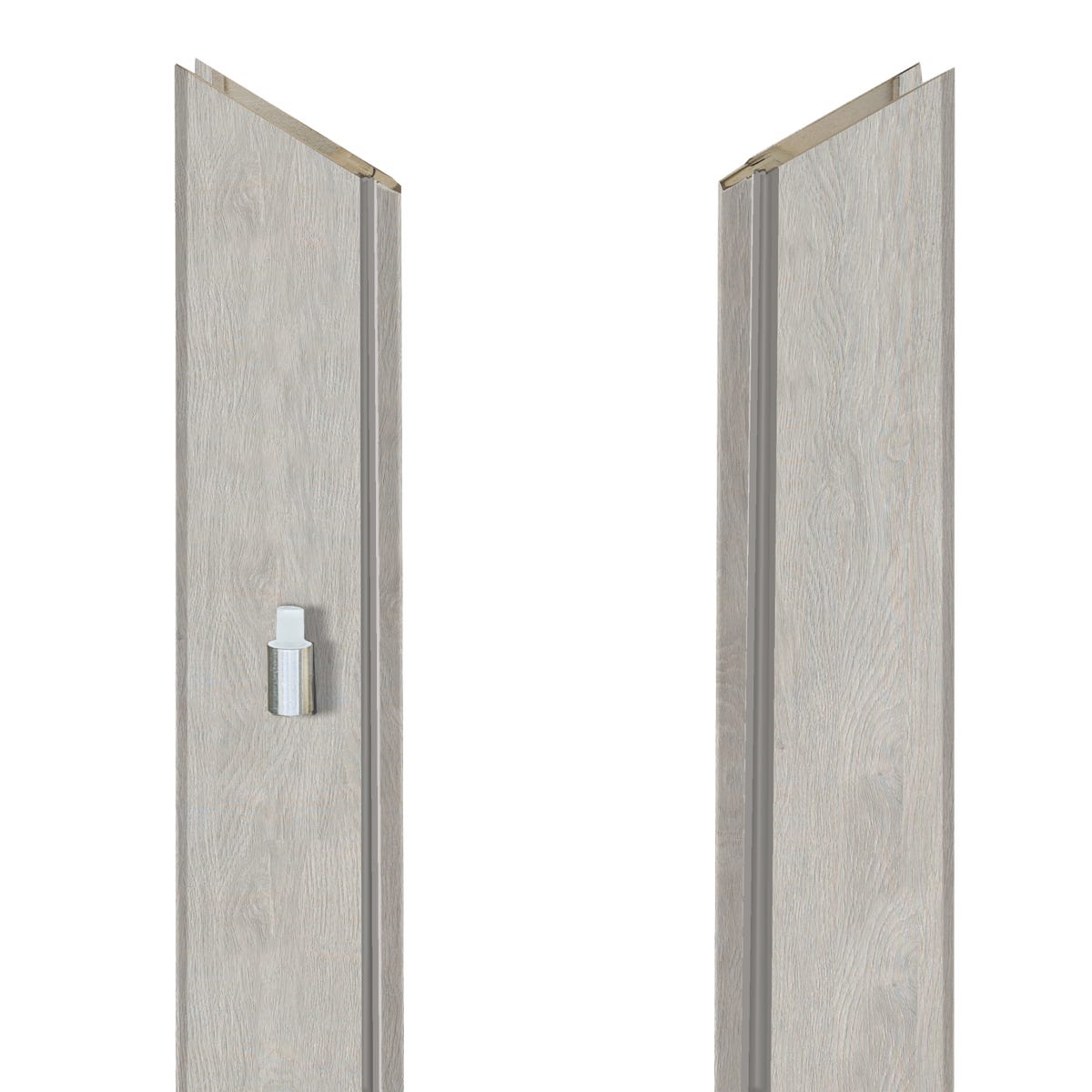Baza lewa ościeżnicy regulowanej Dąb Szary zakres regulacji 140-160 mm Artens 5905996604704