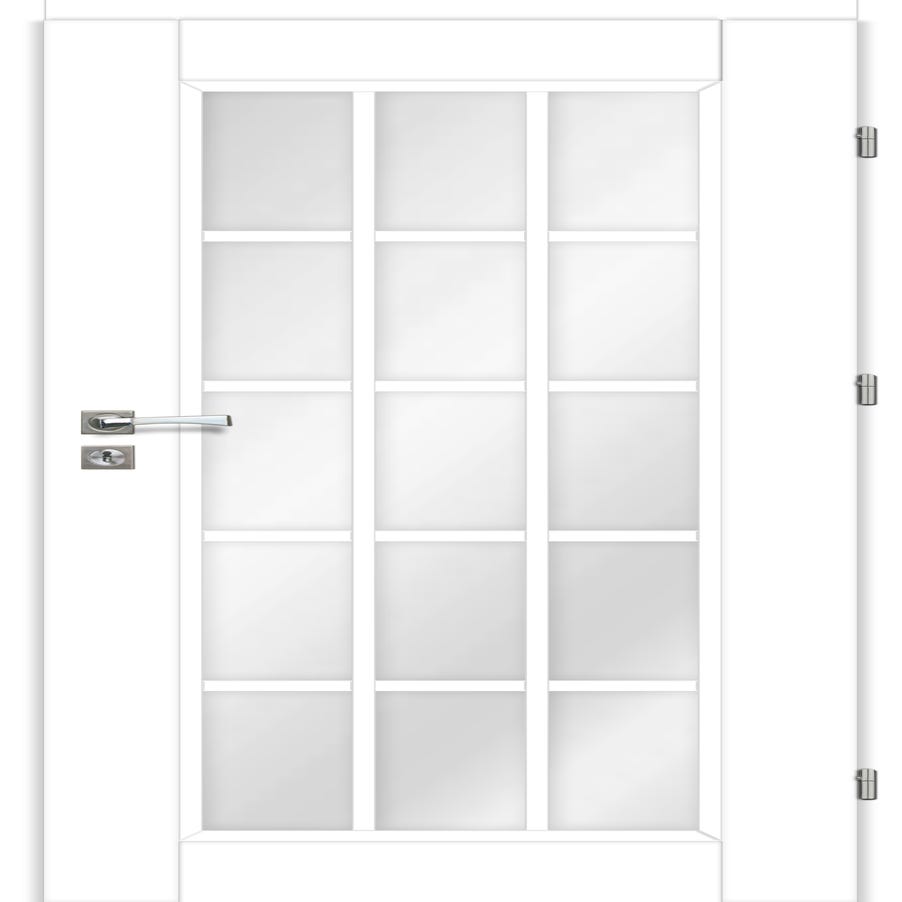 Drzwi wewnętrzne pokojowe Ankona biała 80 prawe Artens 5905996603721