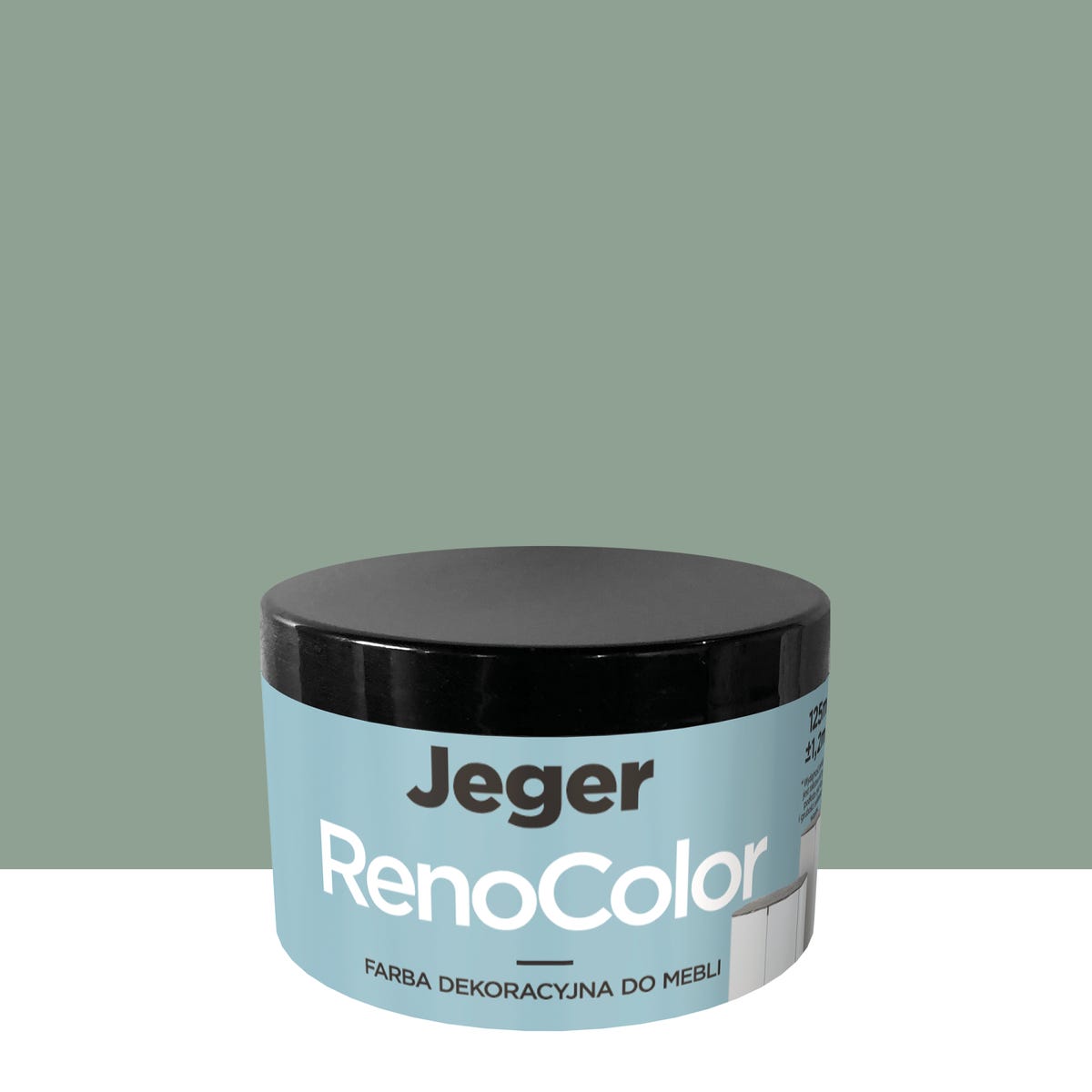 Farba do mebli RenoColor 0.125 l Szałwia Jeger 5904804917517