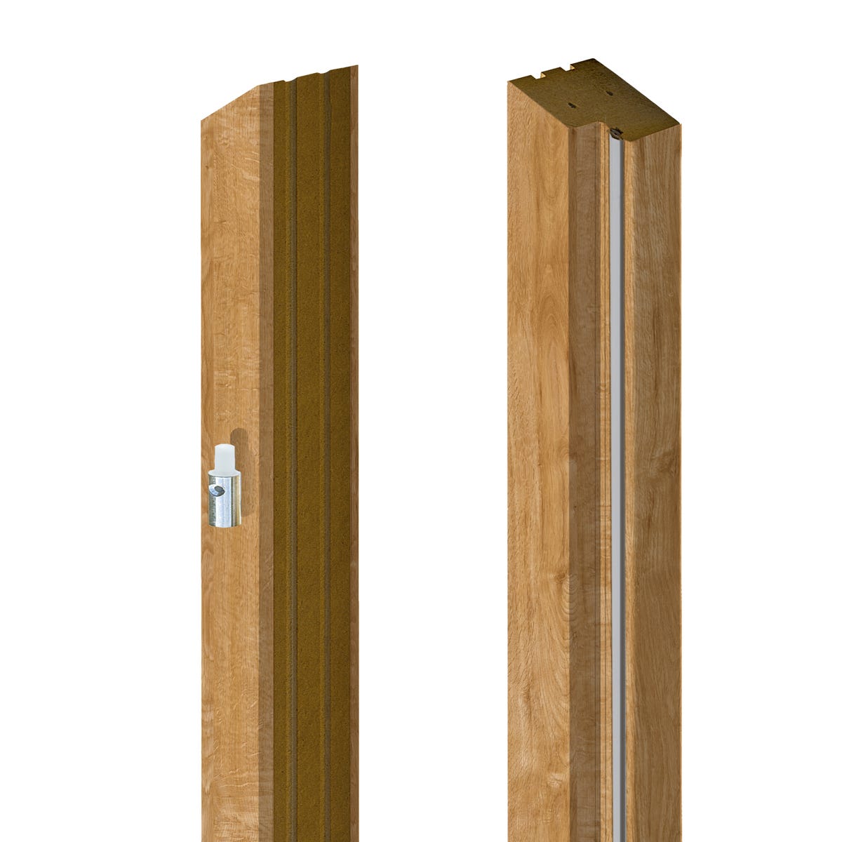 Baza prawa stała ościeżnicy dąb naturalny 90 mm Voster 5905996652101